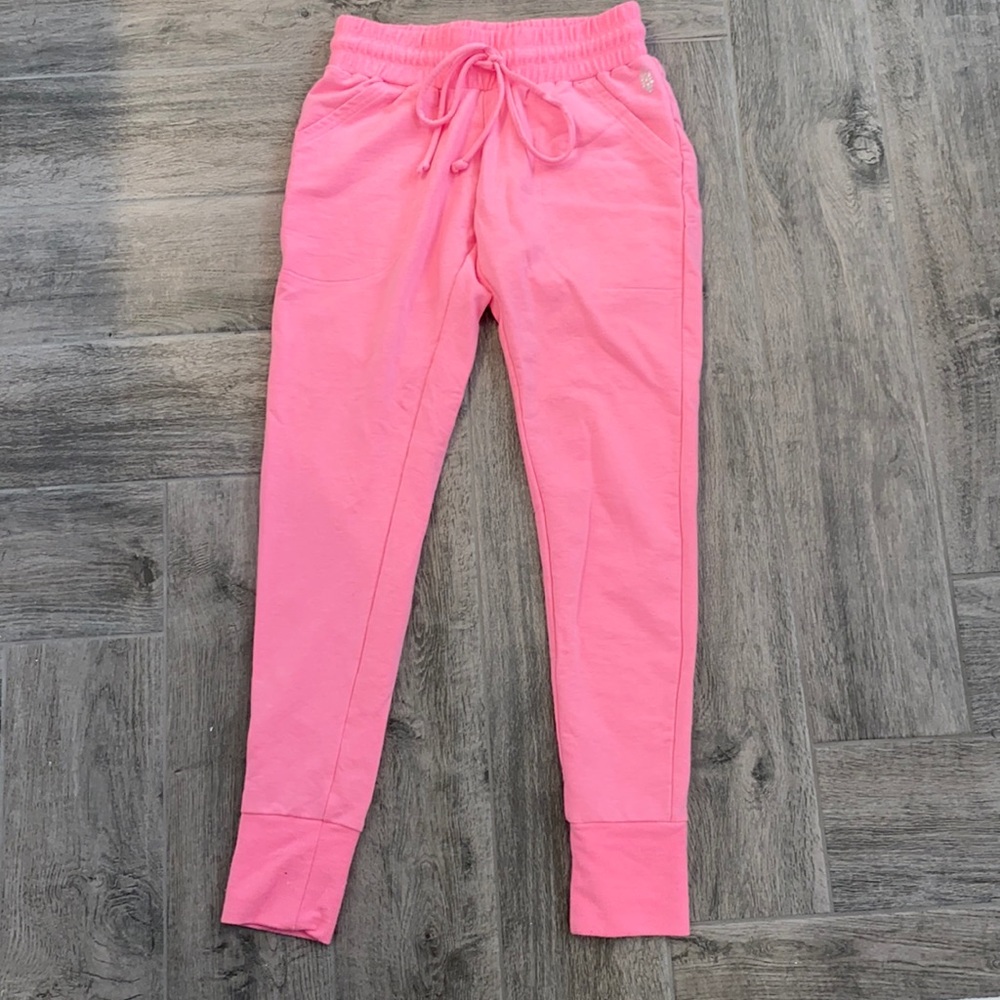Free People Movement Pink Joggers